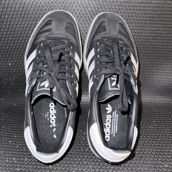 Adidas Samba Originals Platform Black White Gum Sneakers Shoes Womens Size 9 - Picture 6 of 8